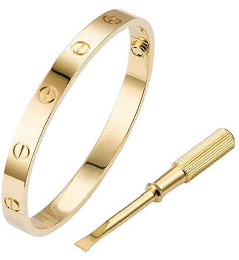 cartier love bracelet dupe amazon.